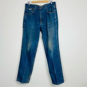 Tyndale USA Fire Resistant Broken In Relaxed Pleated Jeans 36W